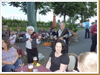 In den Weinbergen im Rheingau